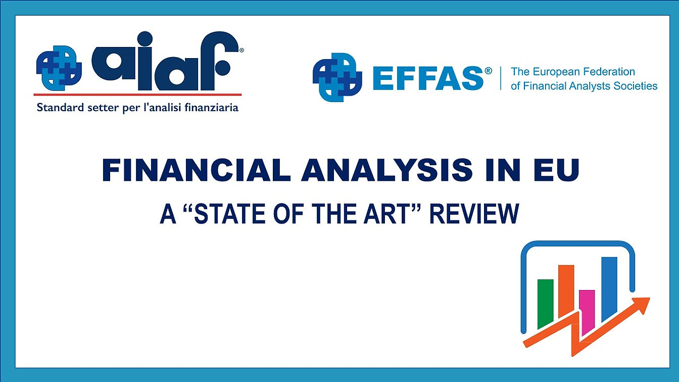 FINANCIAL ANALYSIS IN EU A “STATE OF THE ART” REVIEW